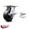 Service Caster 5 Inch Polyolefin Caster with Roller Bearing and Brake/Swivel Lock SCC SCC-35S520-POR-SLB-BSL - alternate 4